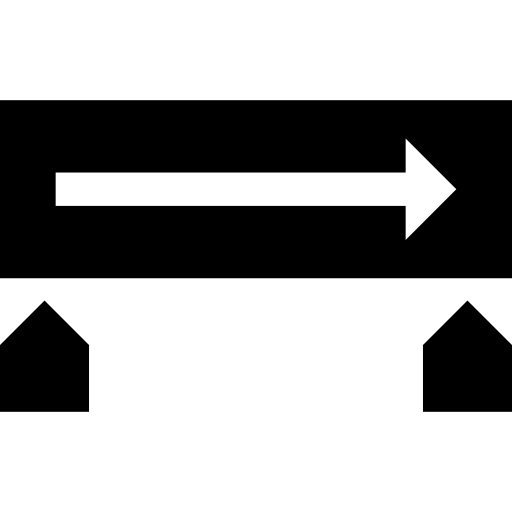 gradient Basic Straight Filled ikona