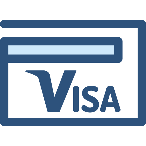 visa Monochrome Blue icon