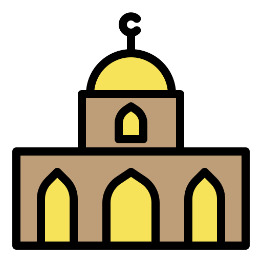 moschee Generic Outline Color icon