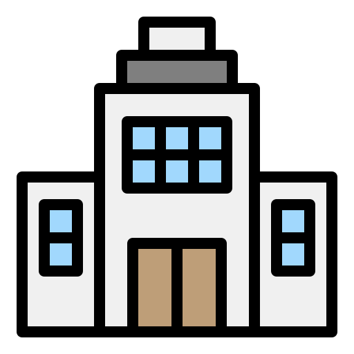 Office block Generic Outline Color icon