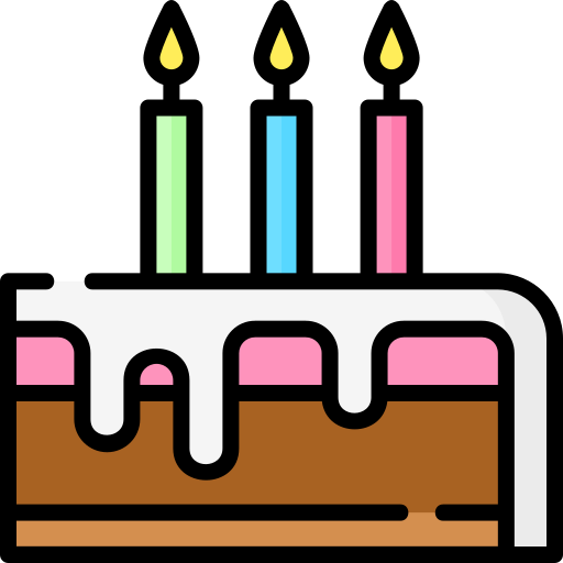 誕生日ケーキ Special Lineal color icon