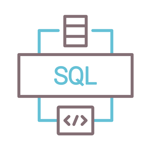 sql Flaticons Lineal Color icon