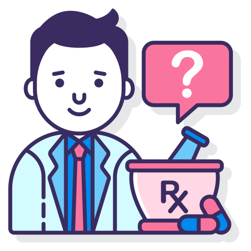 Pharmacist Flaticons Lineal Color icon