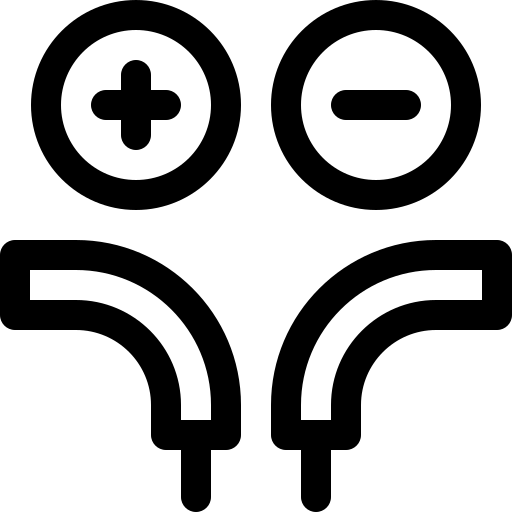 câble Basic Rounded Lineal Icône