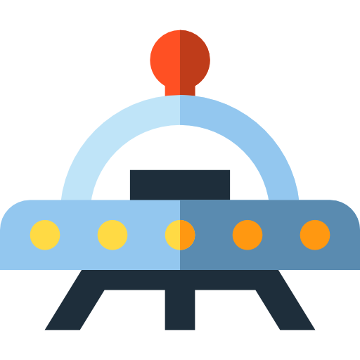 Ufo Basic Straight Flat icon