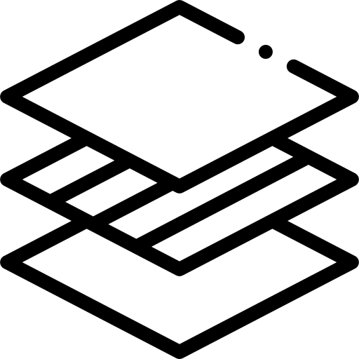 membrane Detailed Rounded Lineal Icône