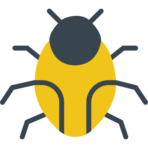 Bug Basic Miscellany Flat icon