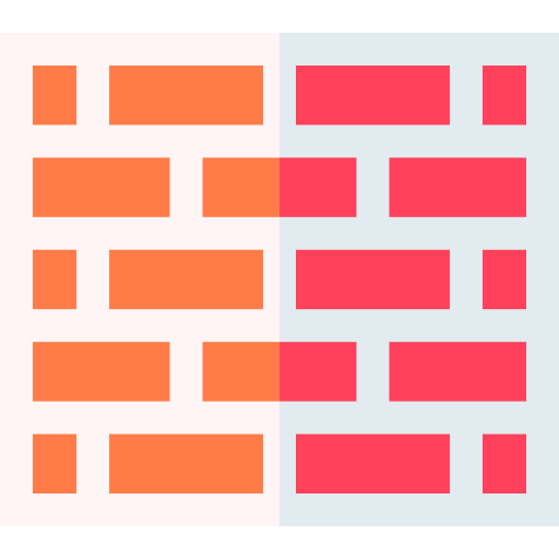 parede Basic Straight Flat Ícone