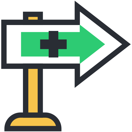 wegweiser Generic Outline Color icon