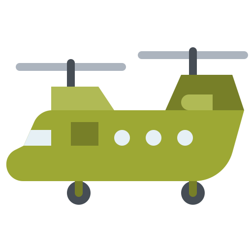 helikopter Generic Flat icoon