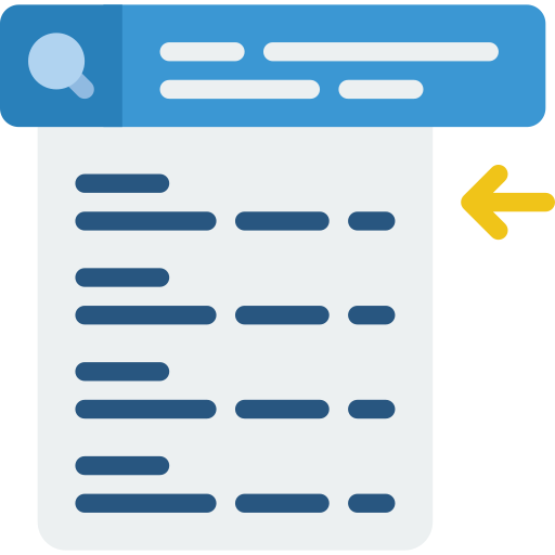 검색 엔진 Basic Miscellany Flat icon