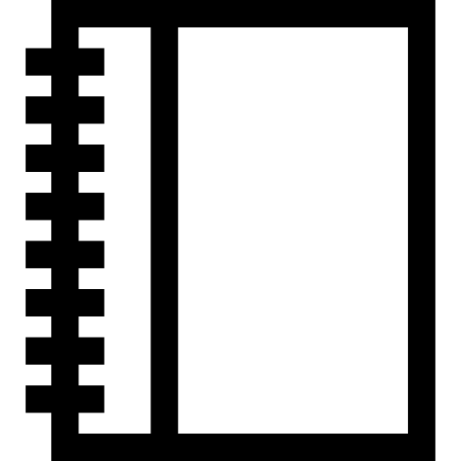 Писатель Basic Straight Lineal иконка