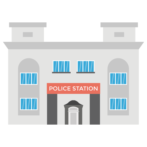 Police station Generic Flat icon