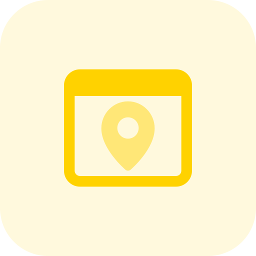 Location Pixel Perfect Tritone icon