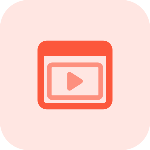 Online streaming Pixel Perfect Tritone icon