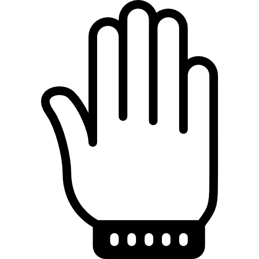 Glove Basic Miscellany Fill icon