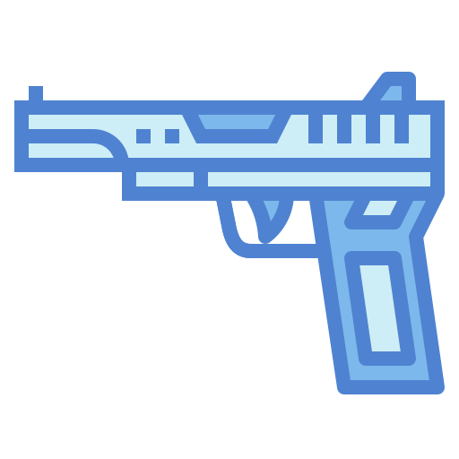 ハンドガン Generic Blue icon