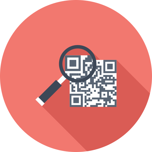 qr 코드 스캔 Maxim Basinski Premium Circular icon