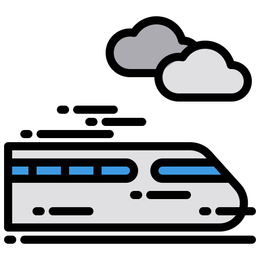 Train xnimrodx Lineal Color icon