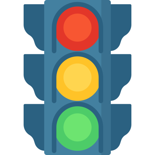 Traffic lights Special Flat icon