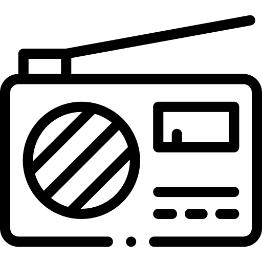 radio Detailed Rounded Lineal Icône