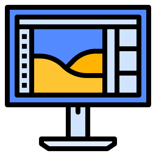 monitor Ultimatearm Lineal Color icon