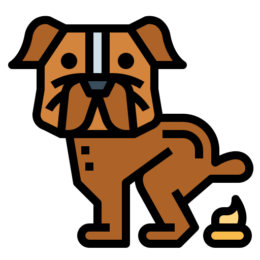 hund Smalllikeart Lineal Color icon