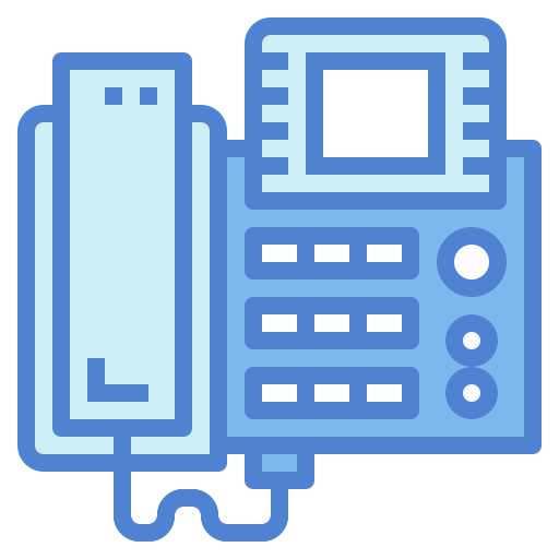 telefon Generic Blue icon