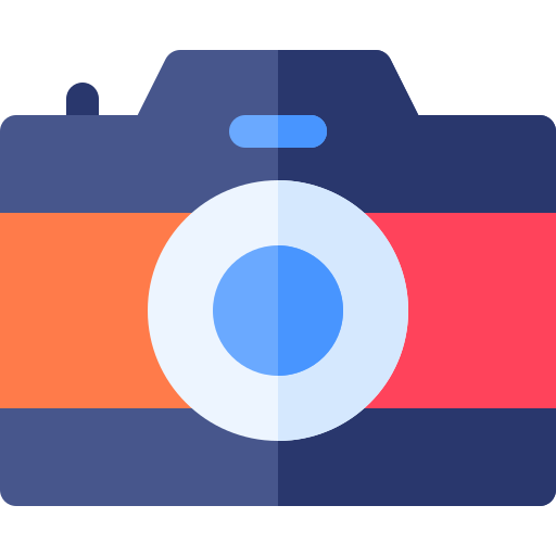 kamera Basic Rounded Flat icon