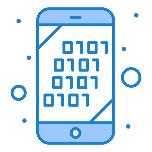 binärcode Generic Blue icon