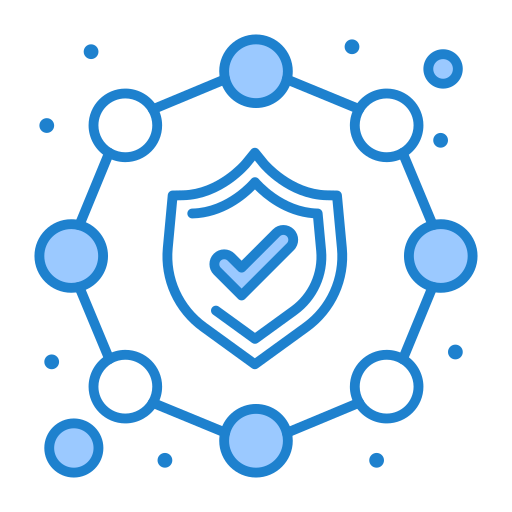 Security Generic Blue icon