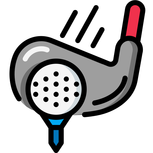 golf Basic Miscellany Lineal Color icon