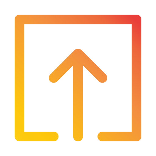 hochladen Generic Gradient icon