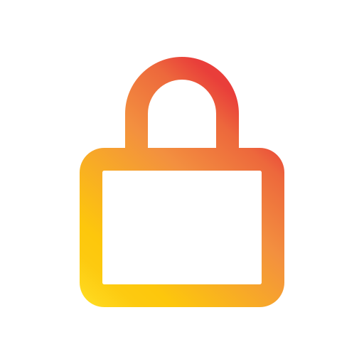 Lock Generic Gradient icon