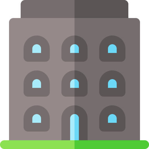 block Basic Rounded Flat icon