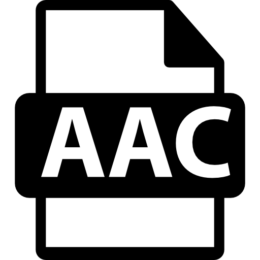 Вариант формата файла aac  иконка