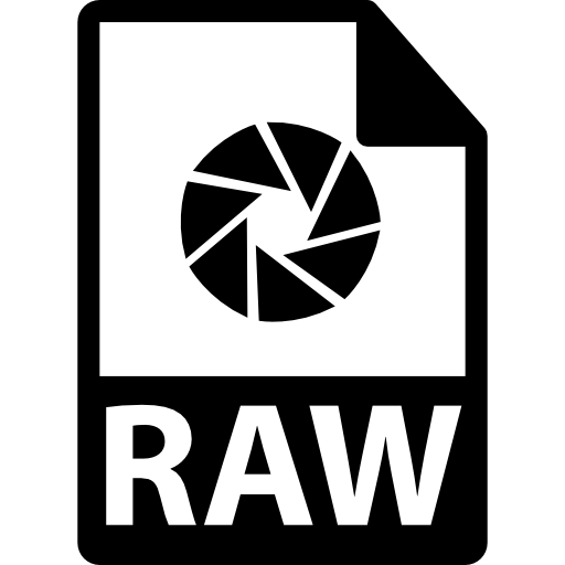 rawファイル形式の記号  icon