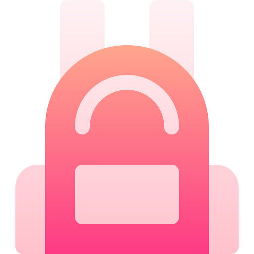 rucksack Basic Gradient Gradient icon