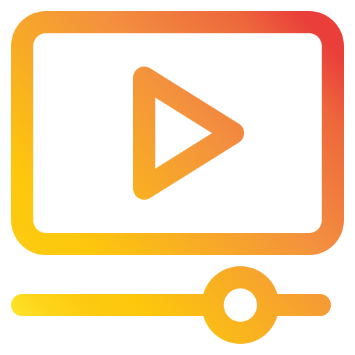 video Generic Gradient icon