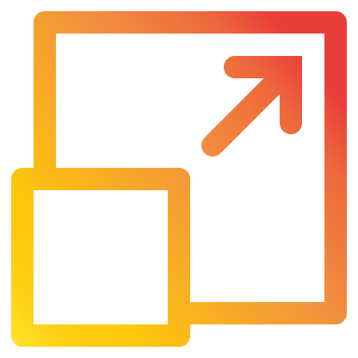 maximieren Generic Gradient icon