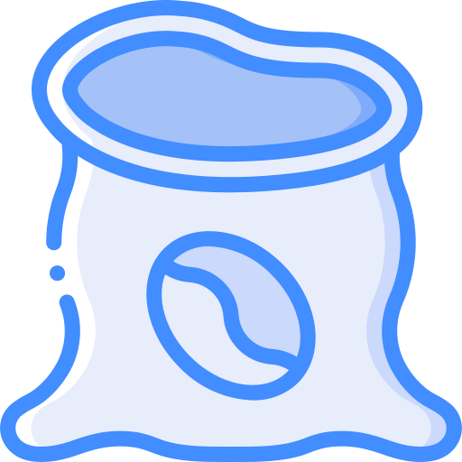 sack Basic Miscellany Blue icon