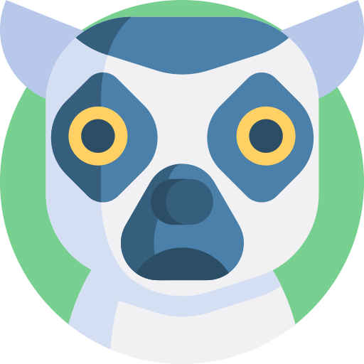 lemur Detailed Flat Circular Flat icon