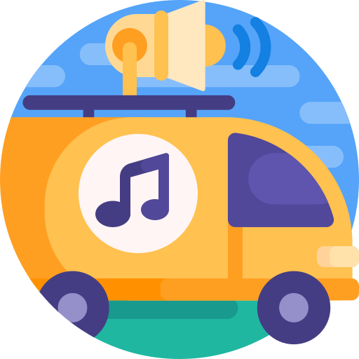 musik Detailed Flat Circular Flat icon