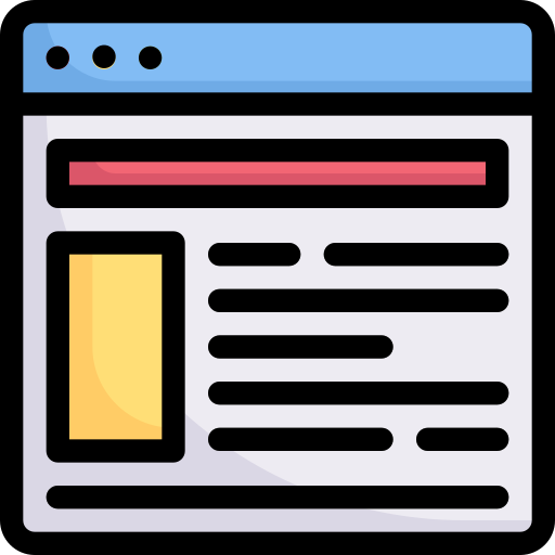 webサイト Generic Outline Color icon