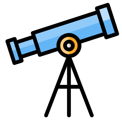 Telescope Generic Outline Color icon