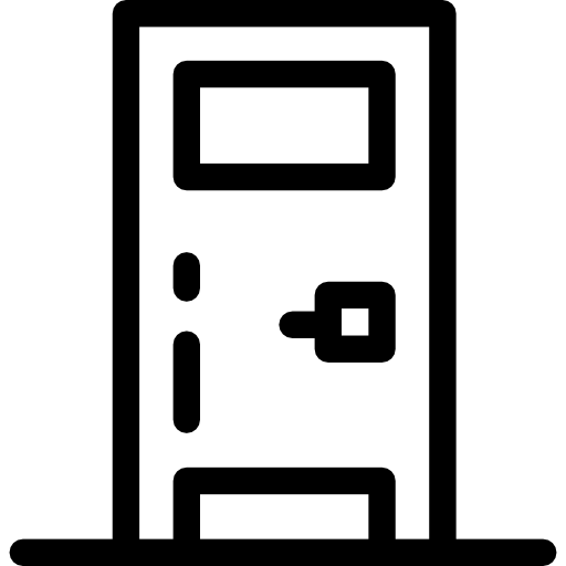 tür Detailed Rounded Lineal icon