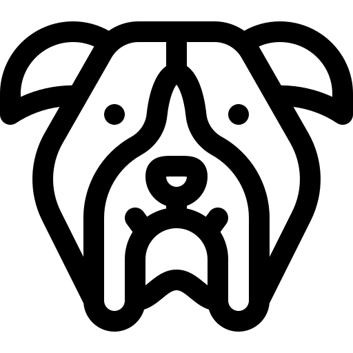 cão Basic Rounded Lineal Ícone