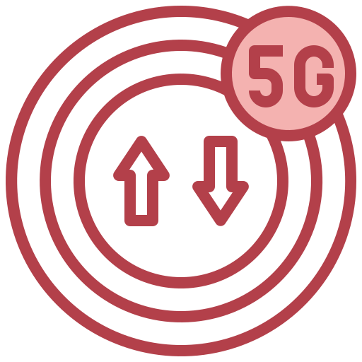 5g Surang Red Ícone