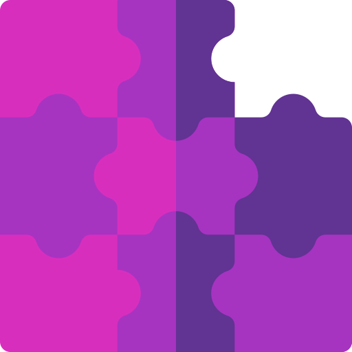 puzzle Basic Rounded Flat icon