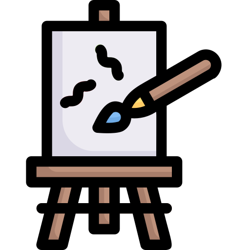 gemälde Generic Outline Color icon